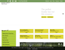 Tablet Screenshot of monkey-forest.com